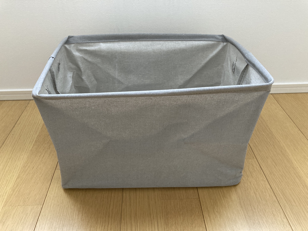 ダイソーグレークロス収納BOX