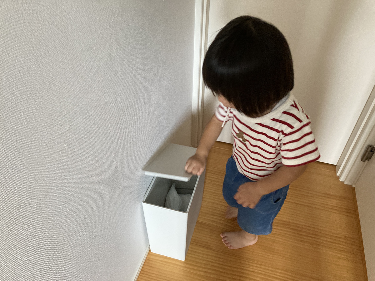 おむつ用ゴミ箱 臭わない 100均 無印