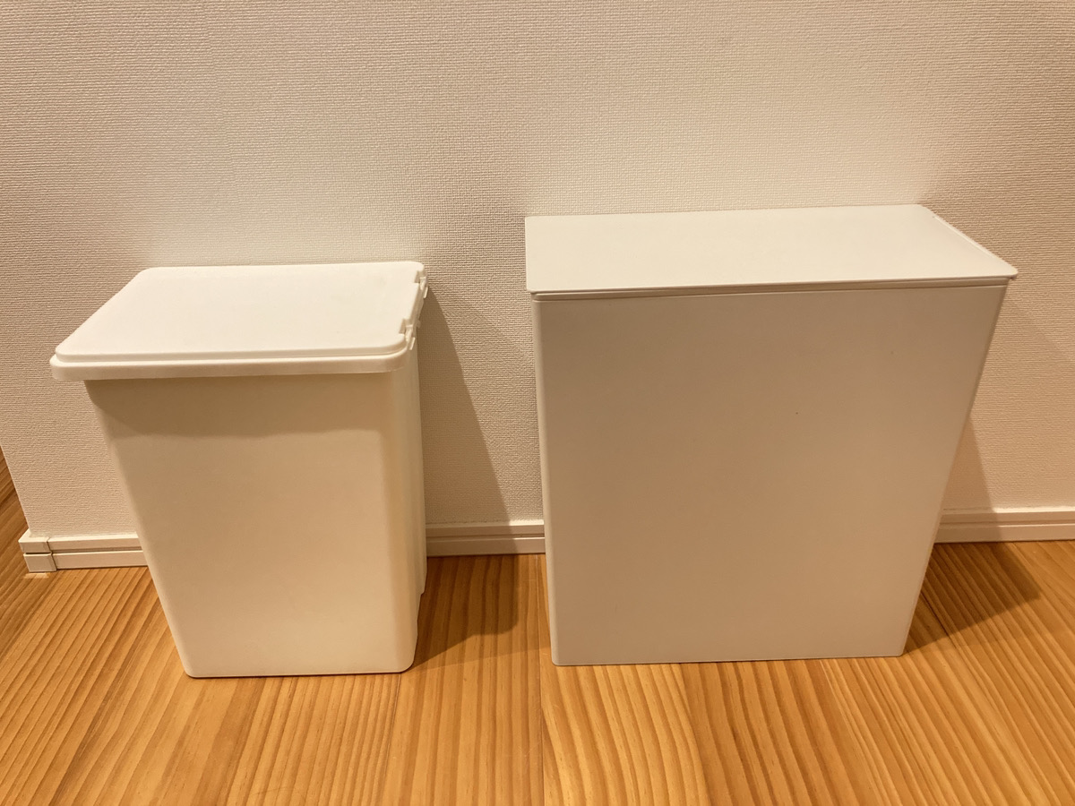 おむつ用ゴミ箱 臭わない 100均 無印