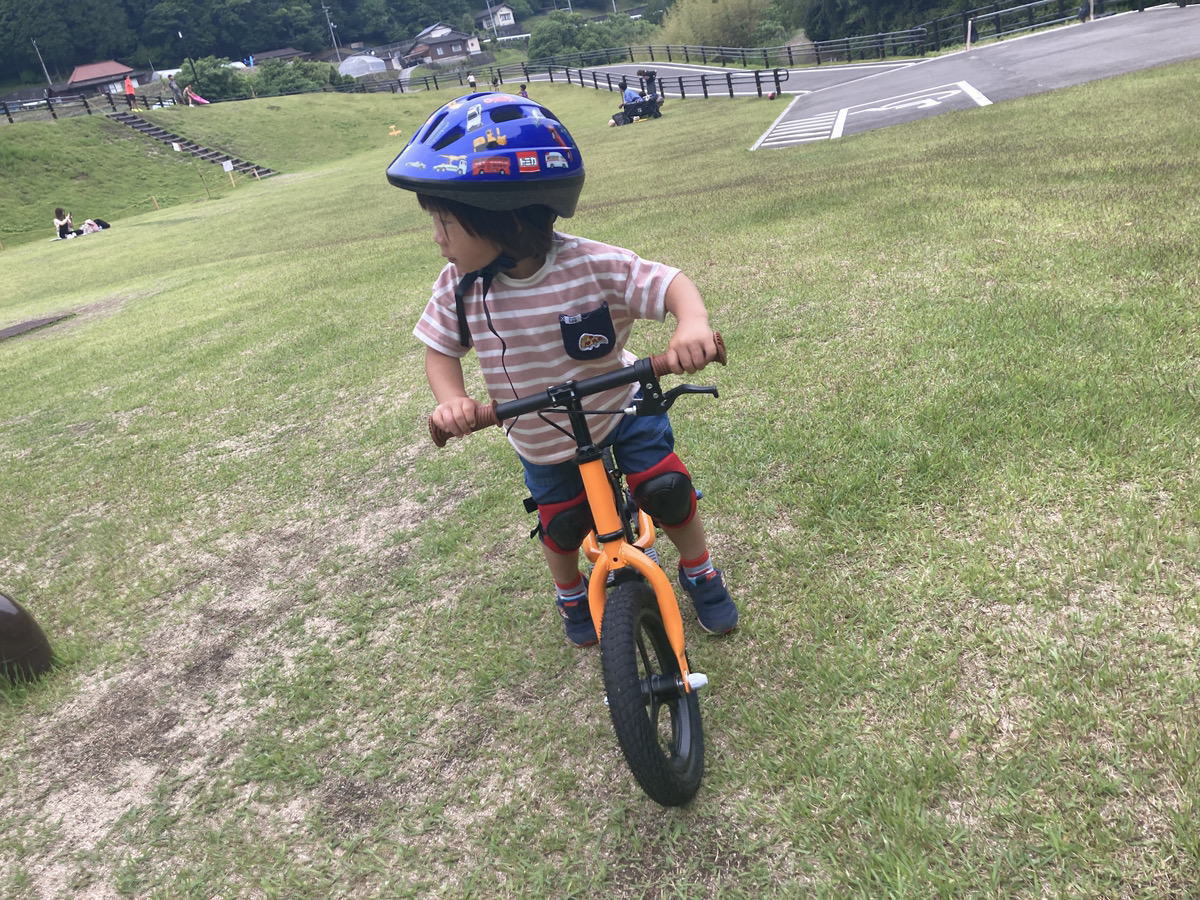 キックバイクは自転車に早く乗れるようになる