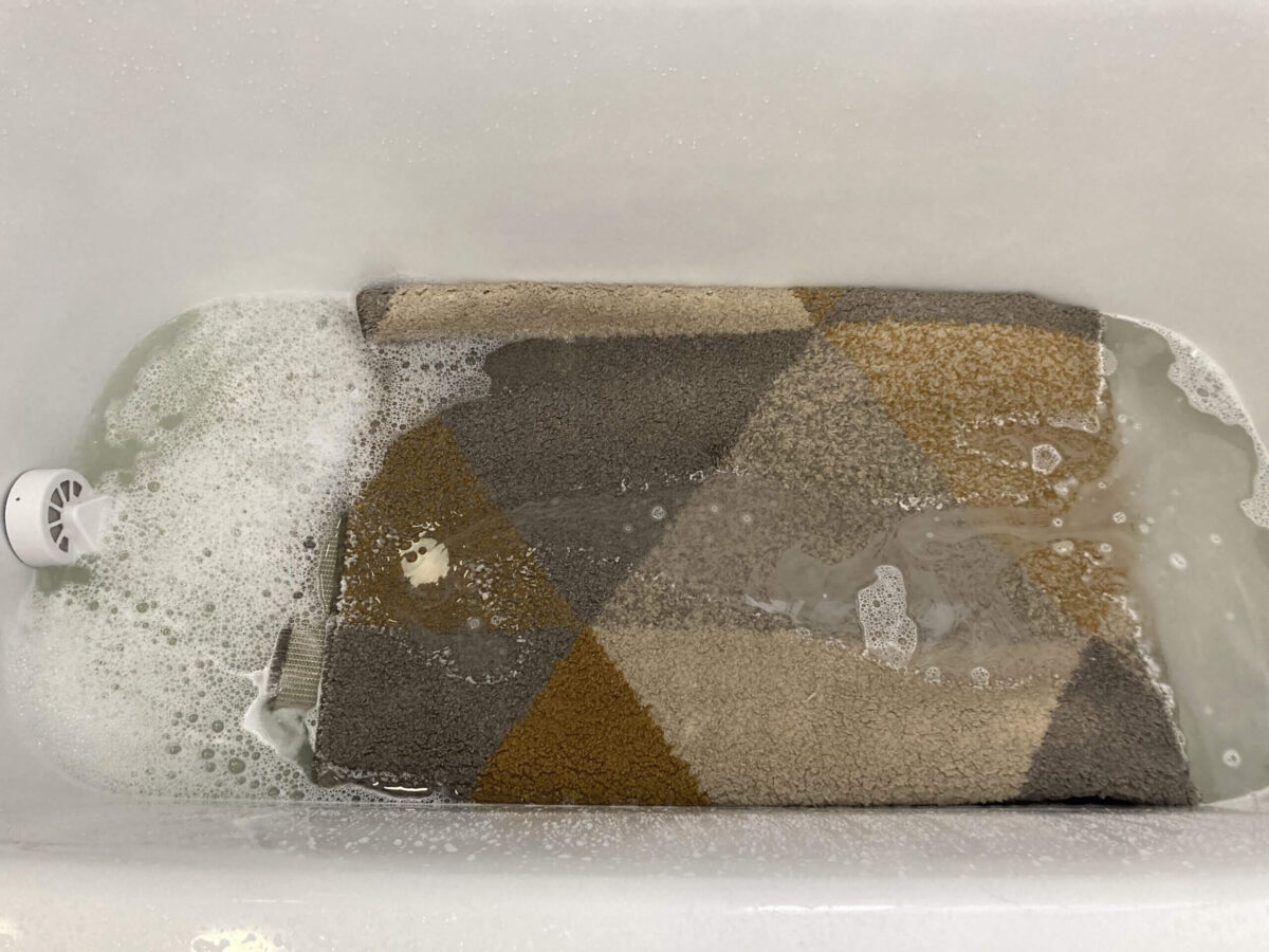 ラグ 洗濯 浴槽 お風呂