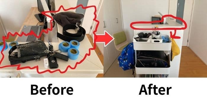 工具収納ビフォアフ