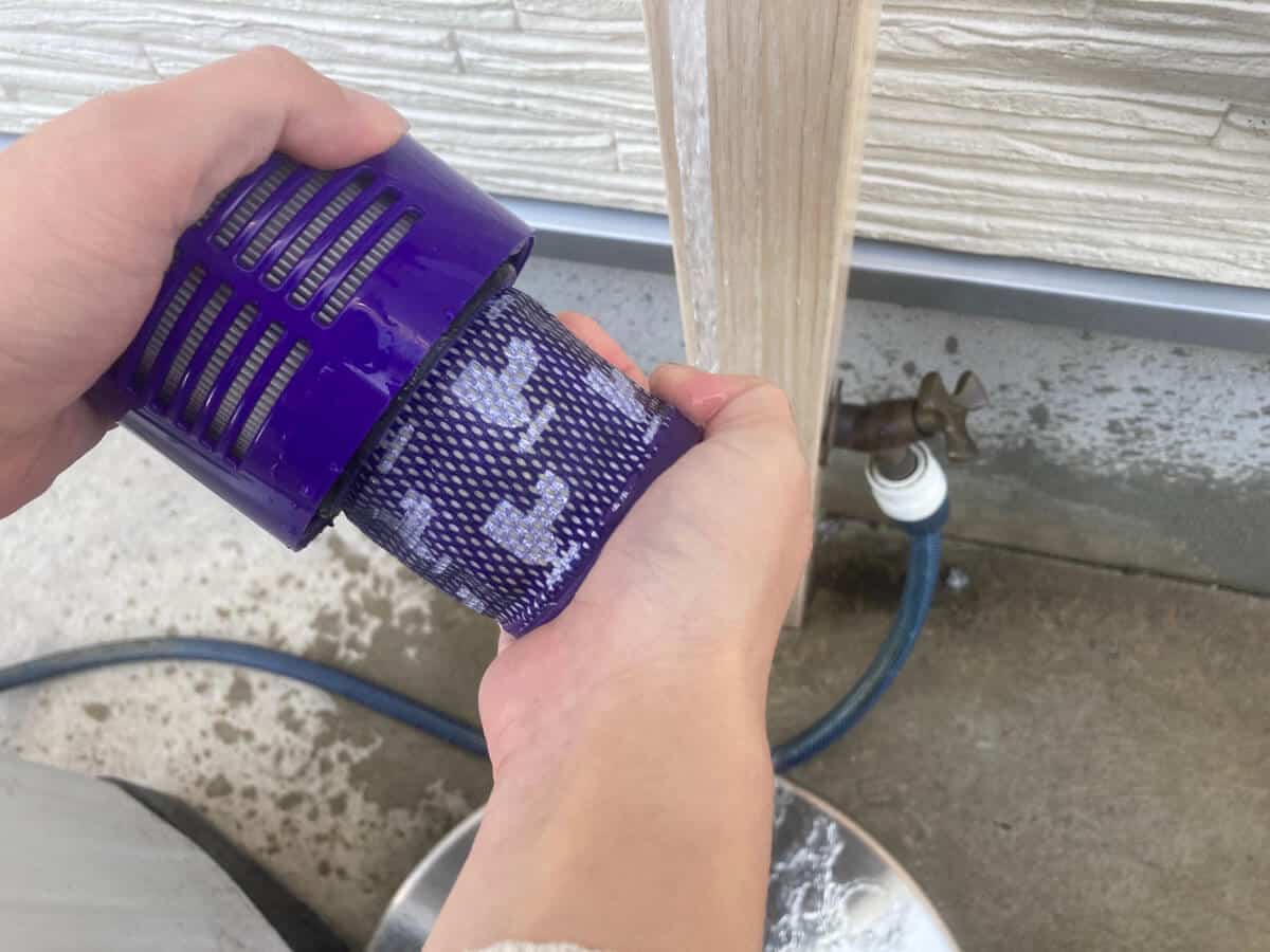 フィルター水洗い3